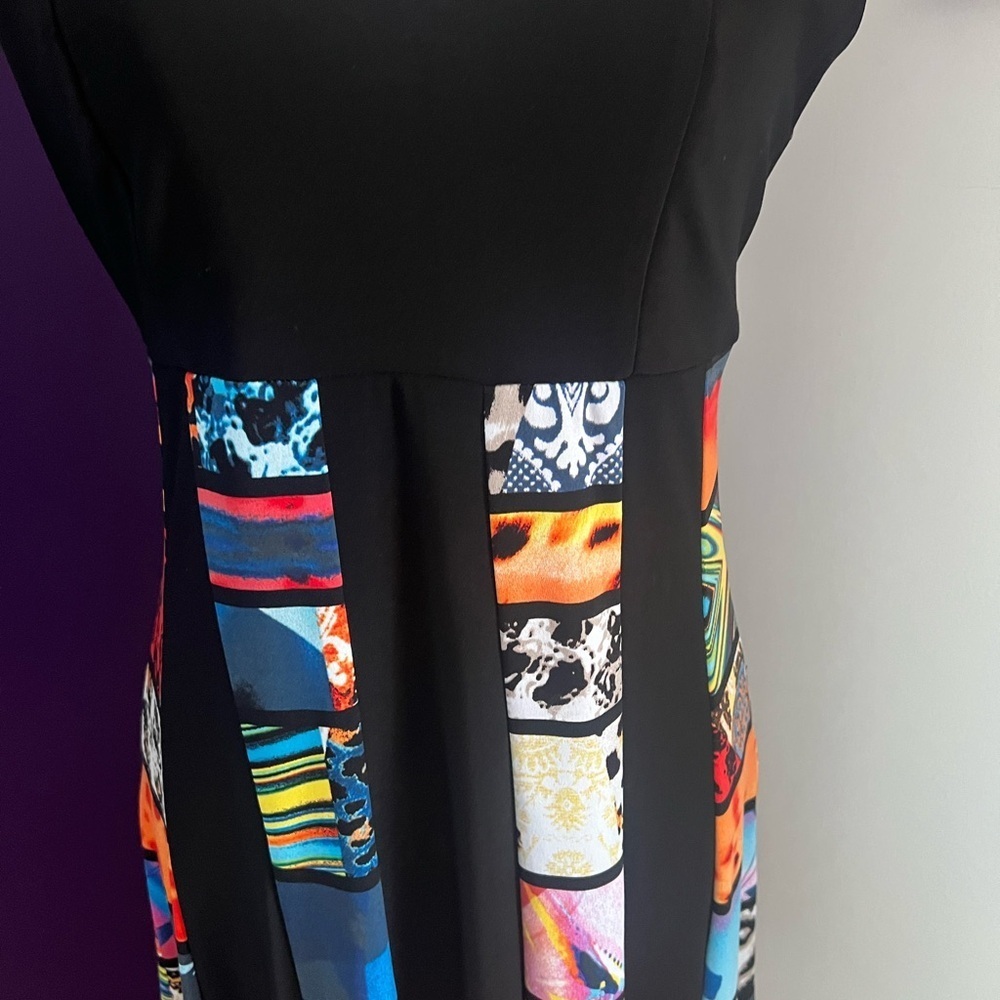 Frank Lyman Sleeveless Multi Colored Dress - Picture 3 of 12